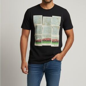 💎 Coachella Music Festival 2011 Black Short Sleeve Tshirt Size L